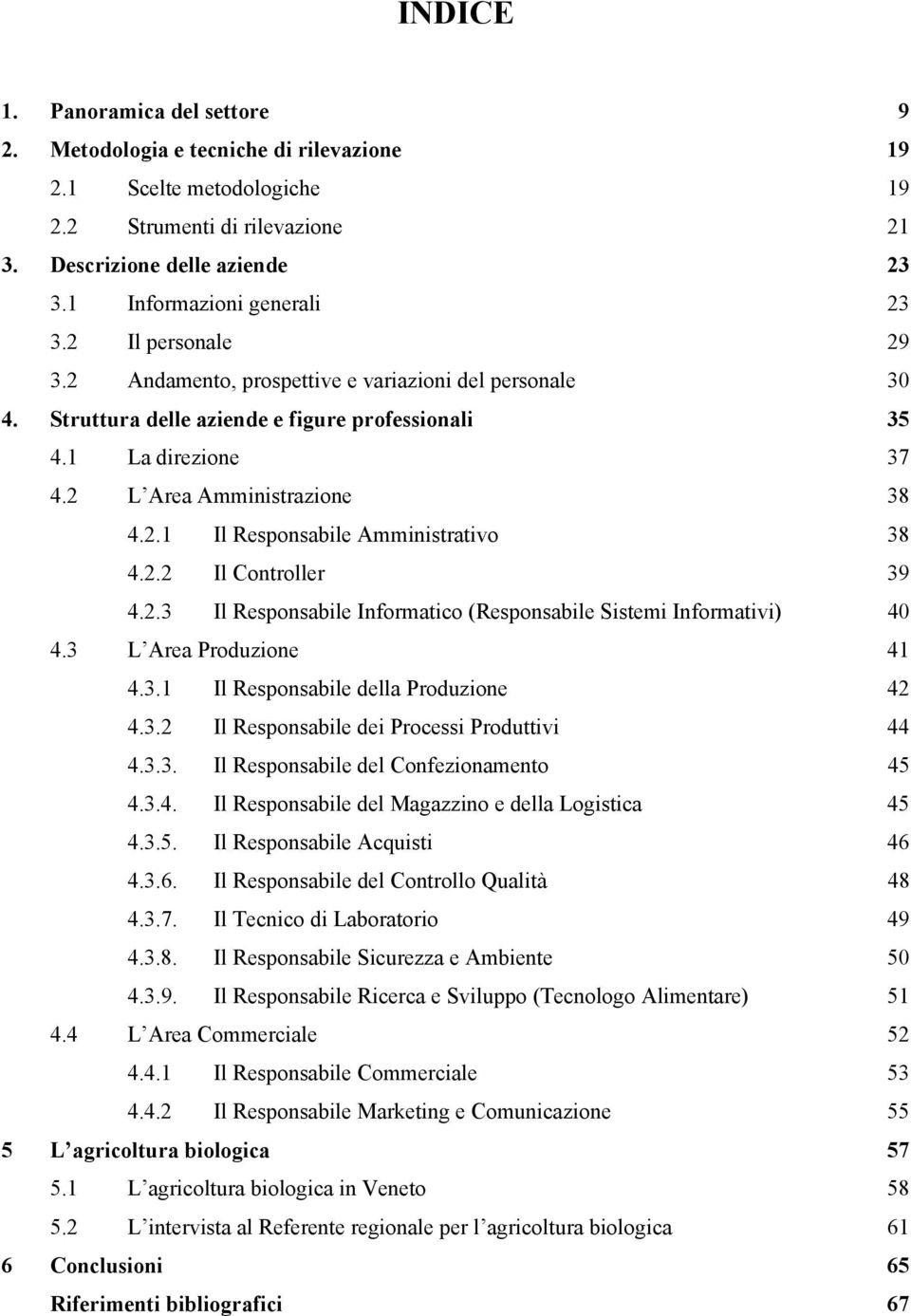 2 L Area Amministrazione 38 4.2.1 Il Responsabile Amministrativo 38 4.2.2 Il Controller 39 4.2.3 Il Responsabile Informatico (Responsabile Sistemi Informativi) 40 4.3 L Area Produzione 41 4.3.1 Il Responsabile della Produzione 42 4.