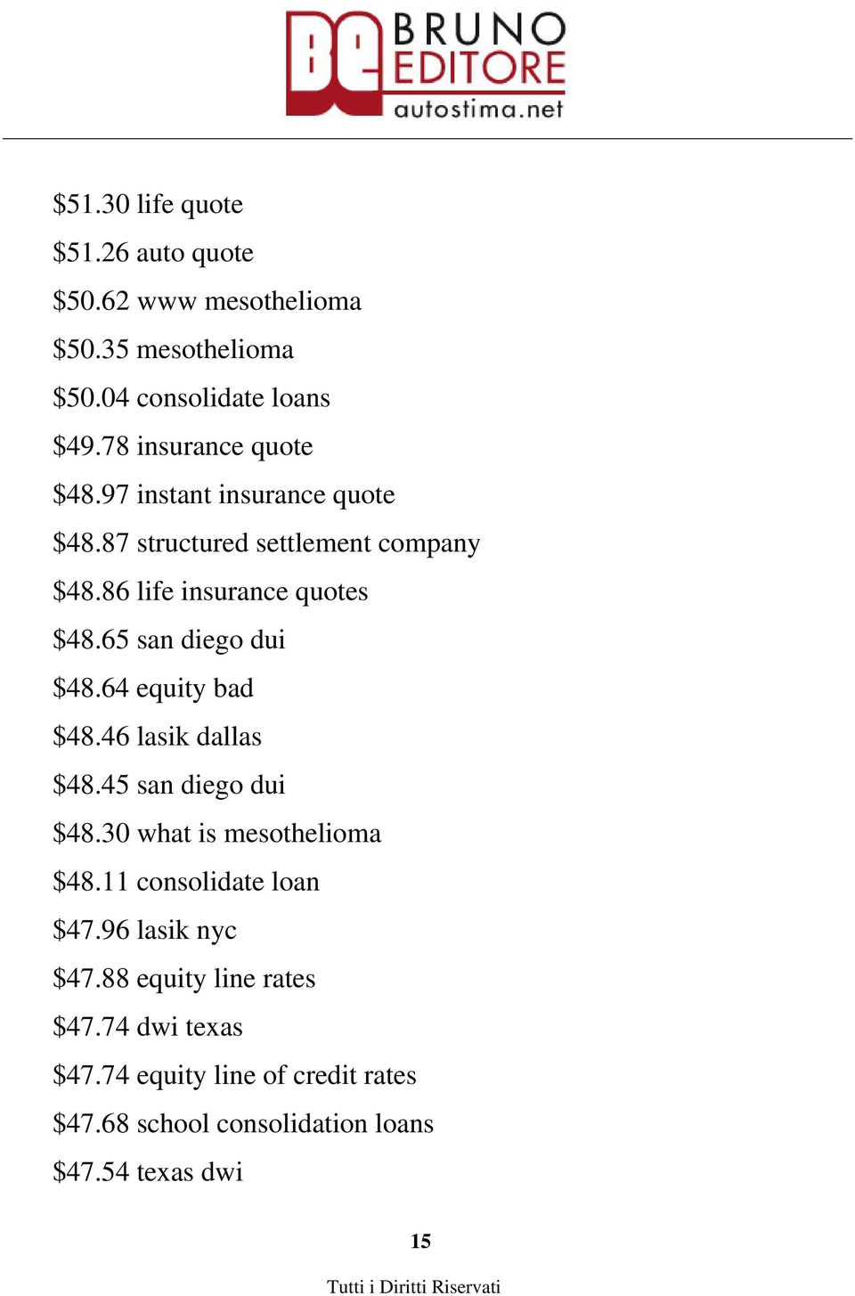 65 san diego dui $48.64 equity bad $48.46 lasik dallas $48.45 san diego dui $48.30 what is mesothelioma $48.