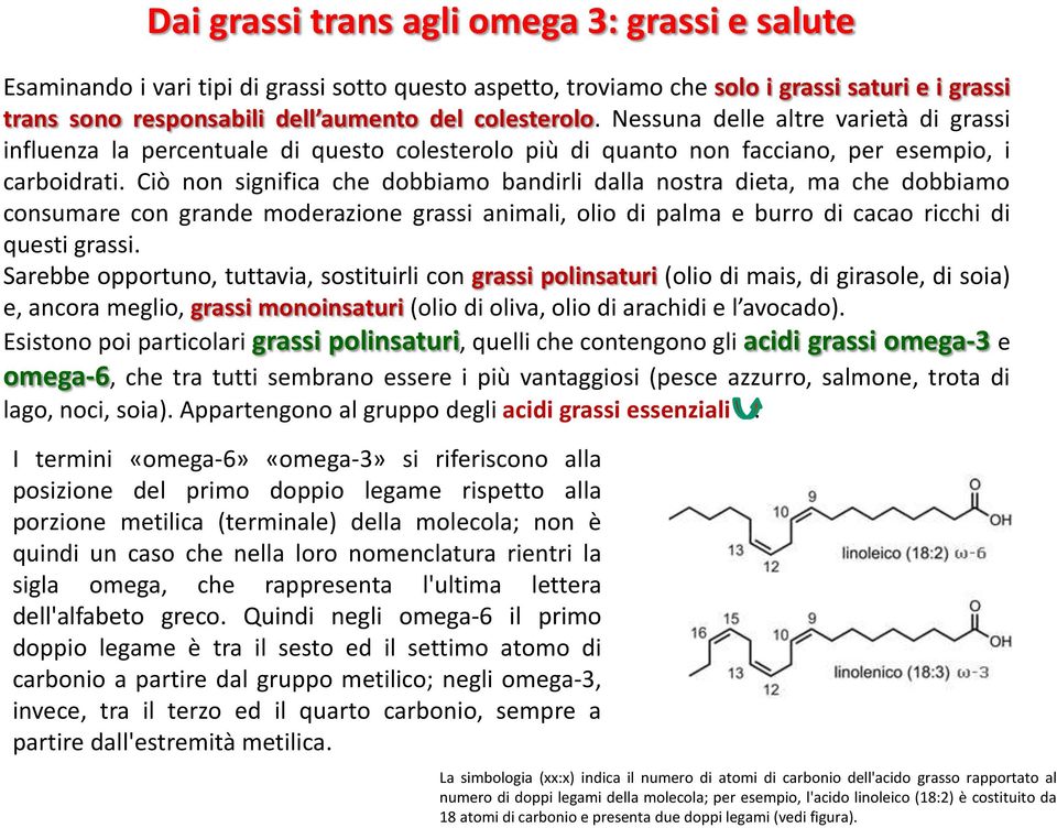 Ciò non significa che dobbiamo bandirli dalla nostra dieta, ma che dobbiamo consumare con grande moderazione grassi animali, olio di palma e burro di cacao ricchi di questi grassi.