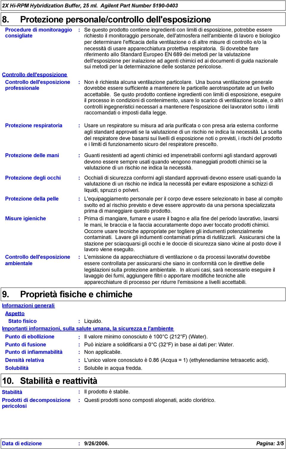 monitoraggio personale, dell'atmosfera nell'ambiente di lavoro e biologico per determinare l'efficacia della ventilazione o di altre misure di controllo e/o la necessità di usare apparecchiatura