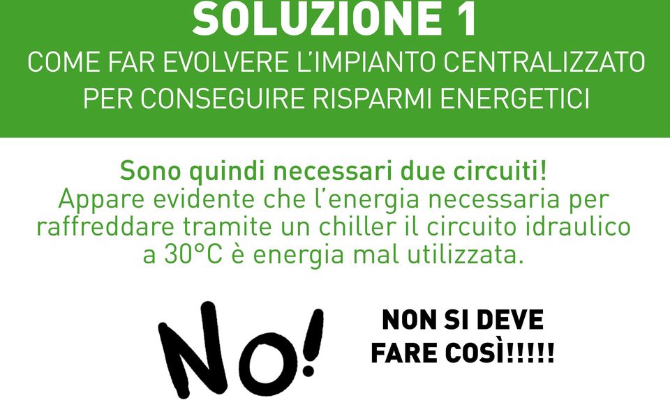 Appare evidente che l energia necessaria per raffreddare tramite un