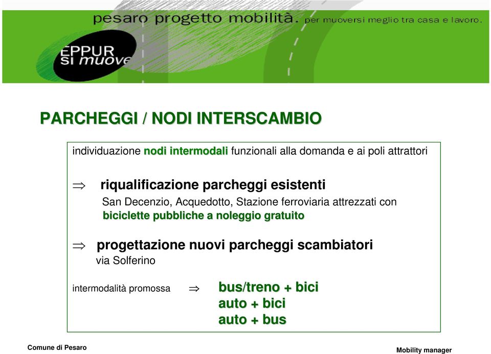 attrezzati con biciclette pubbliche a noleggio gratuito progettazione nuovi parcheggi