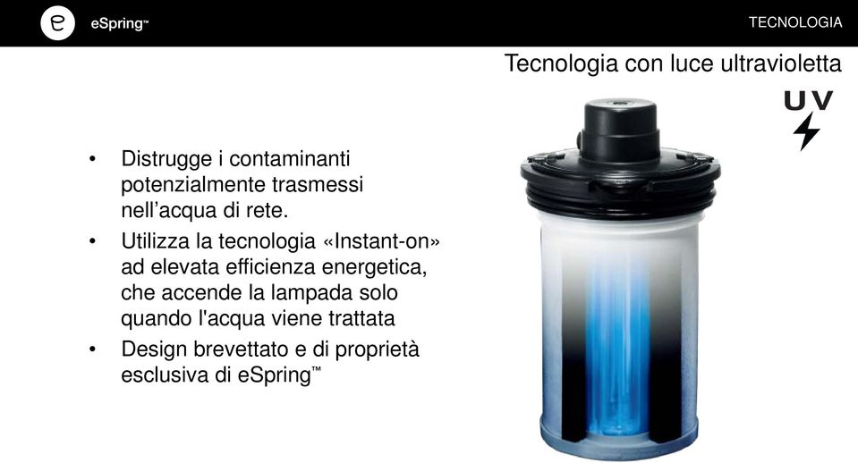 Utilizza la tecnologia «Instant-on» ad elevata efficienza energetica, che