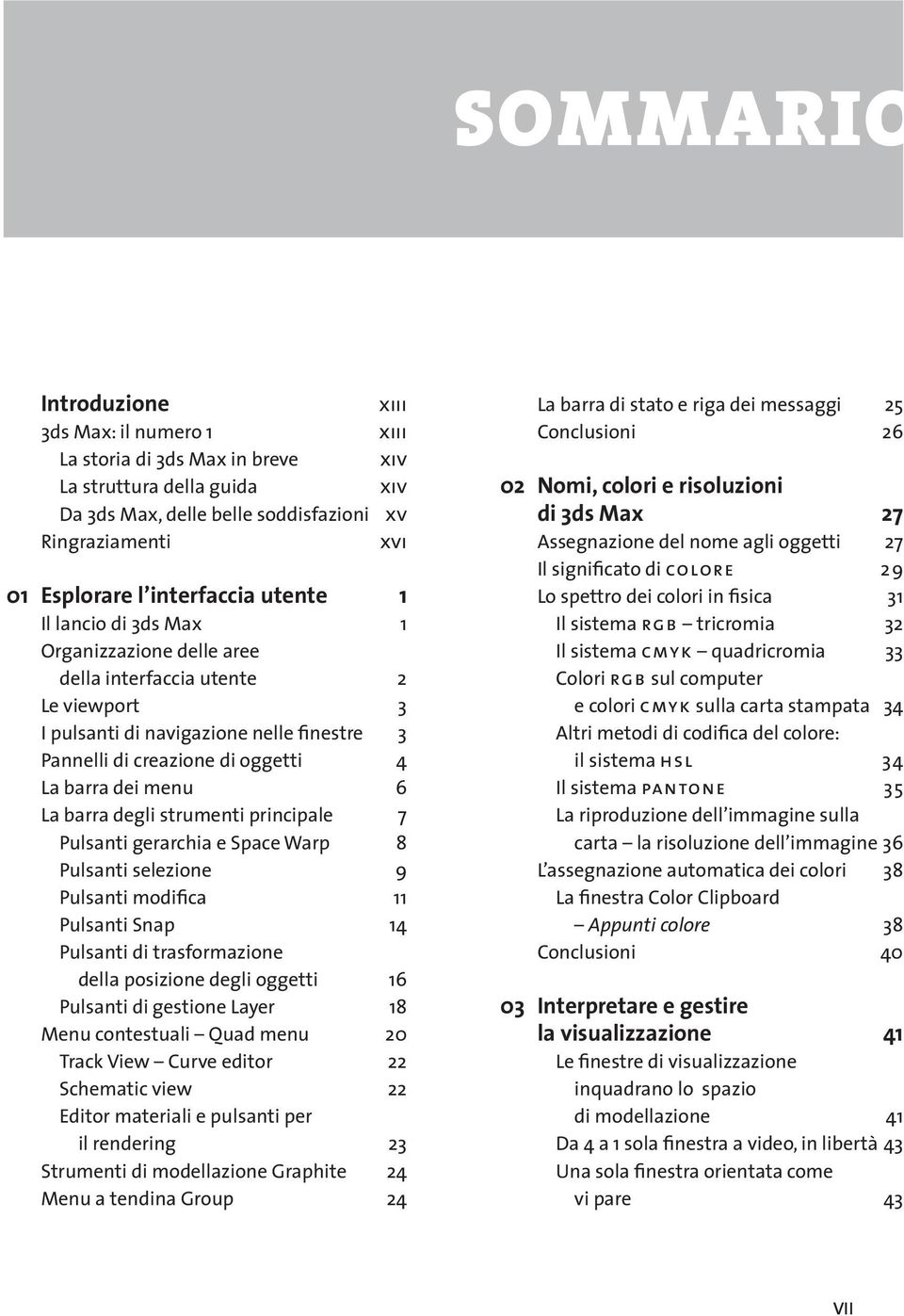 dei menu 6 La barra degli strumenti principale 7 Pulsanti gerarchia e Space Warp 8 Pulsanti selezione 9 Pulsanti modifica 11 Pulsanti Snap 14 Pulsanti di trasformazione della posizione degli oggetti