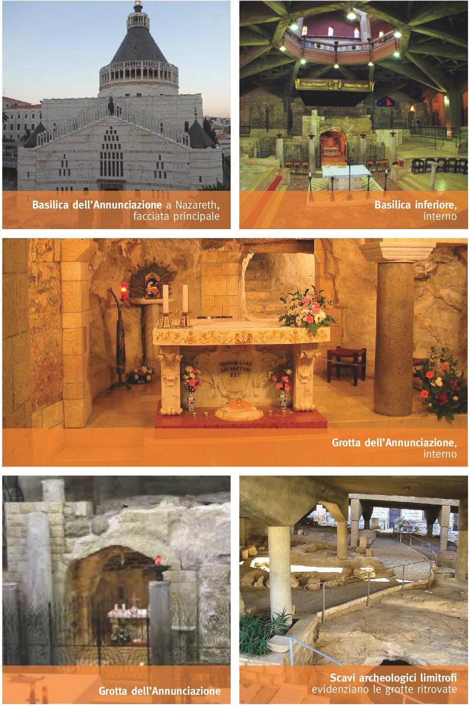 Annunciazione, interno Grotta dell Annunciazione