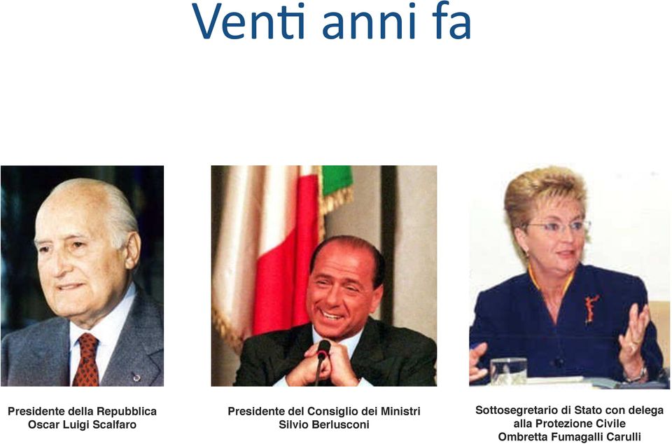 Ministri Silvio Berlusconi Sottosegretario di