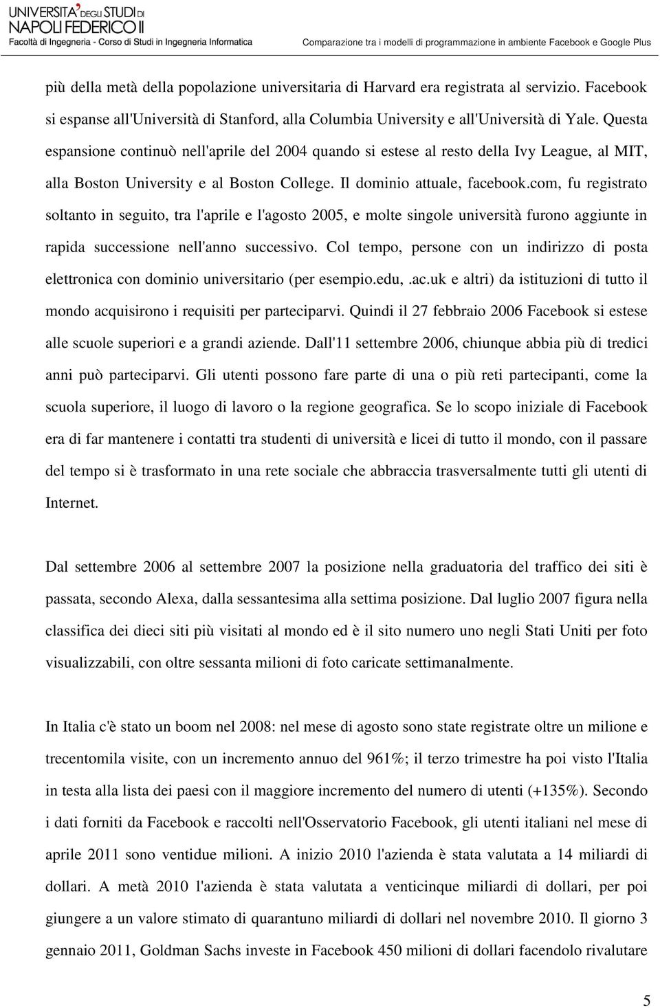 Questa espansione continuò nell'aprile del 2004 quando si estese al resto della Ivy League, al MIT, alla Boston University e al Boston College. Il dominio attuale, facebook.