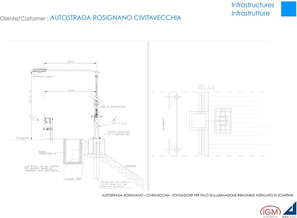 CIVITAVECCHIA - FONDAZIONE PER PALO DI