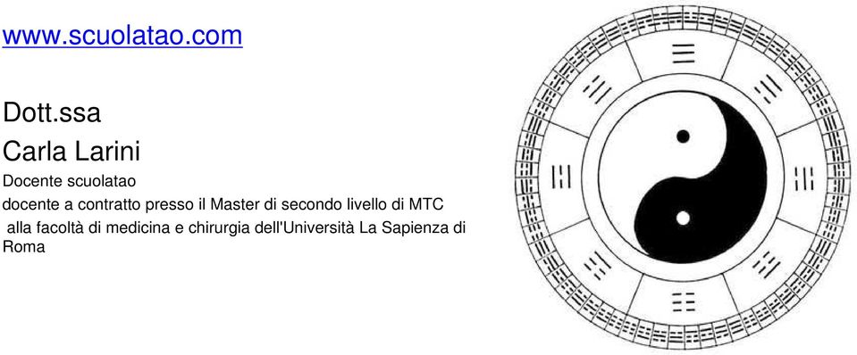 contratto presso il Master di secondo livello di