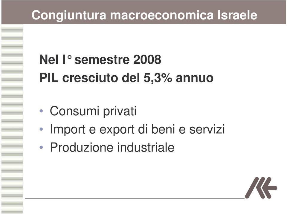 annuo Consumi privati Import e export