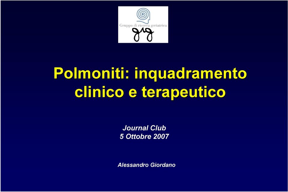 terapeutico Journal