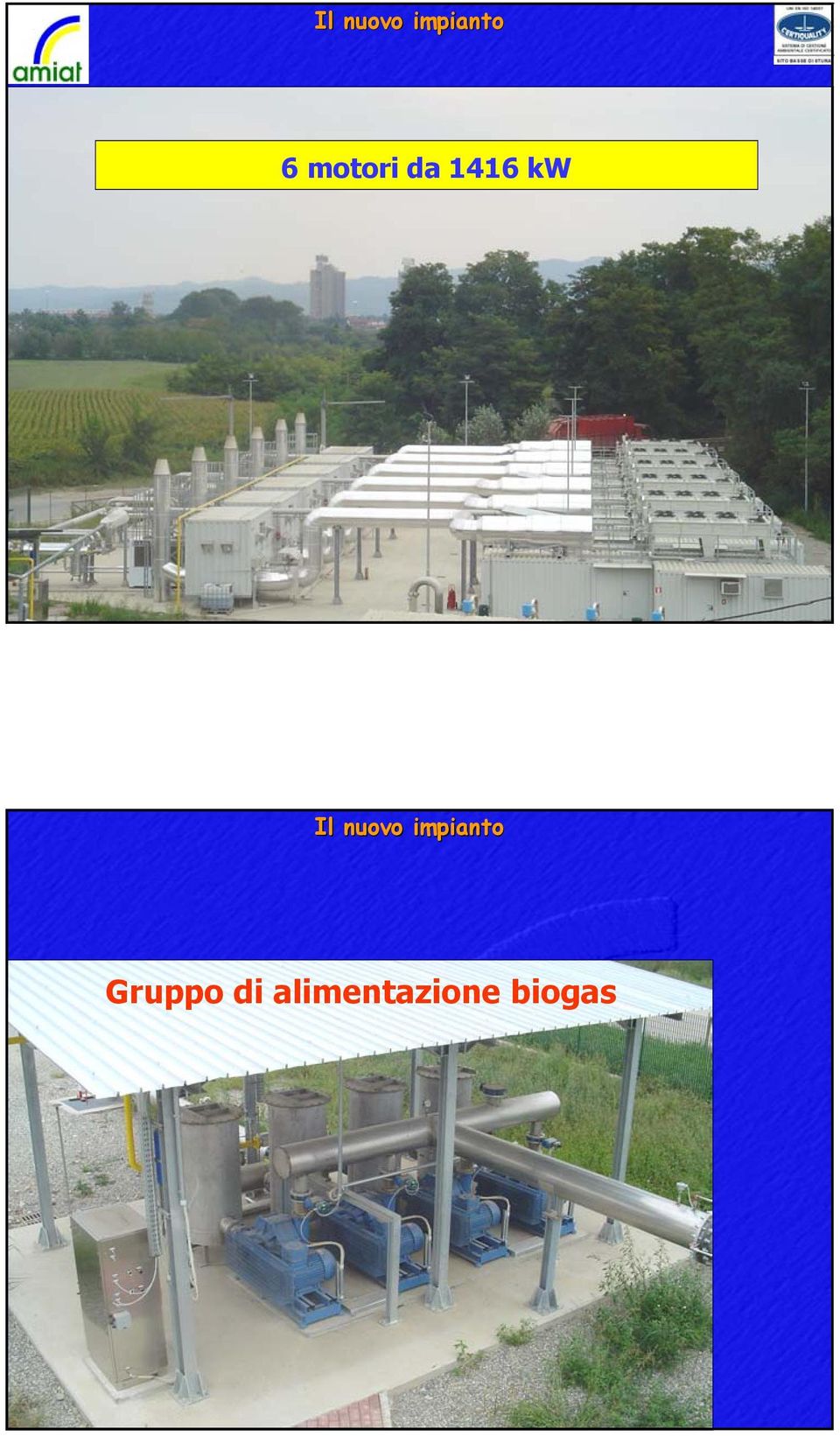 nuovo impianto Gruppo