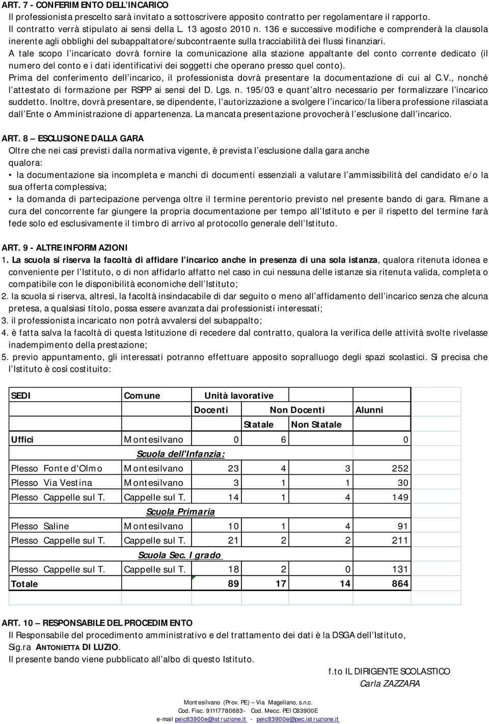 A tale scopo l incaricato dovrà fornire la comunicazione alla stazione appaltante del conto corrente dedicato (il numero del conto e i dati identificativi dei soggetti che operano presso quel conto).