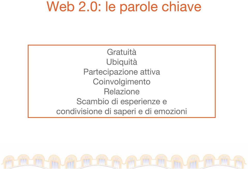 Partecipazione attiva Coinvolgimento