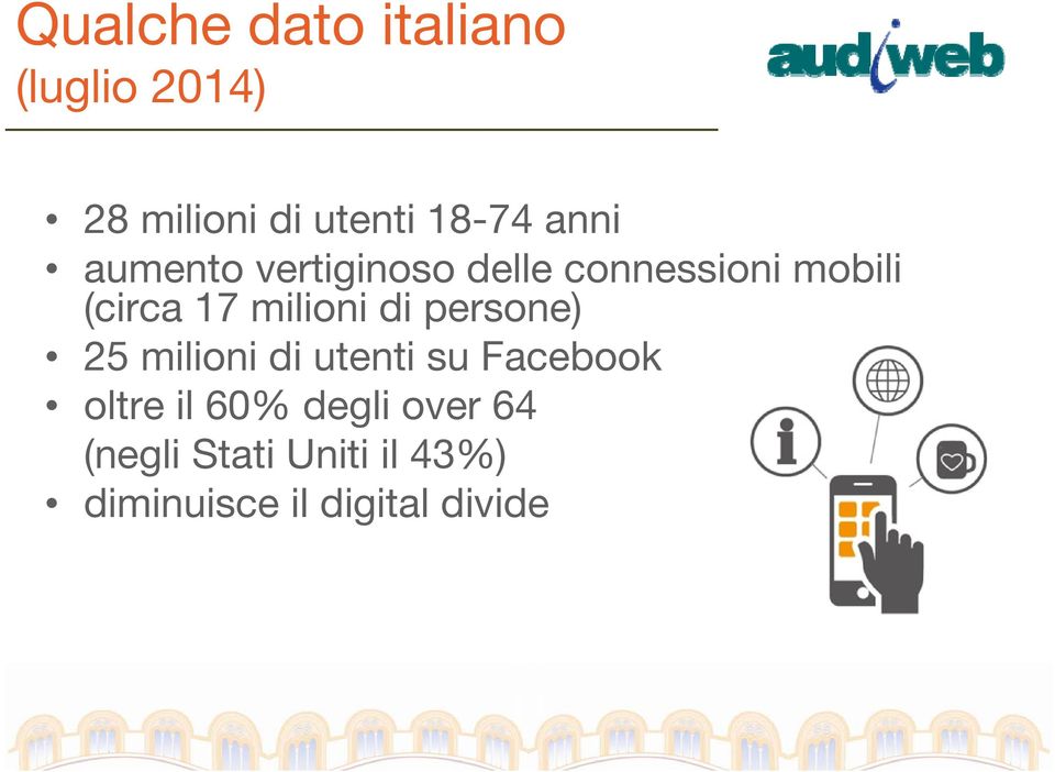 milioni di persone) 25 milioni di utenti su Facebook oltre il