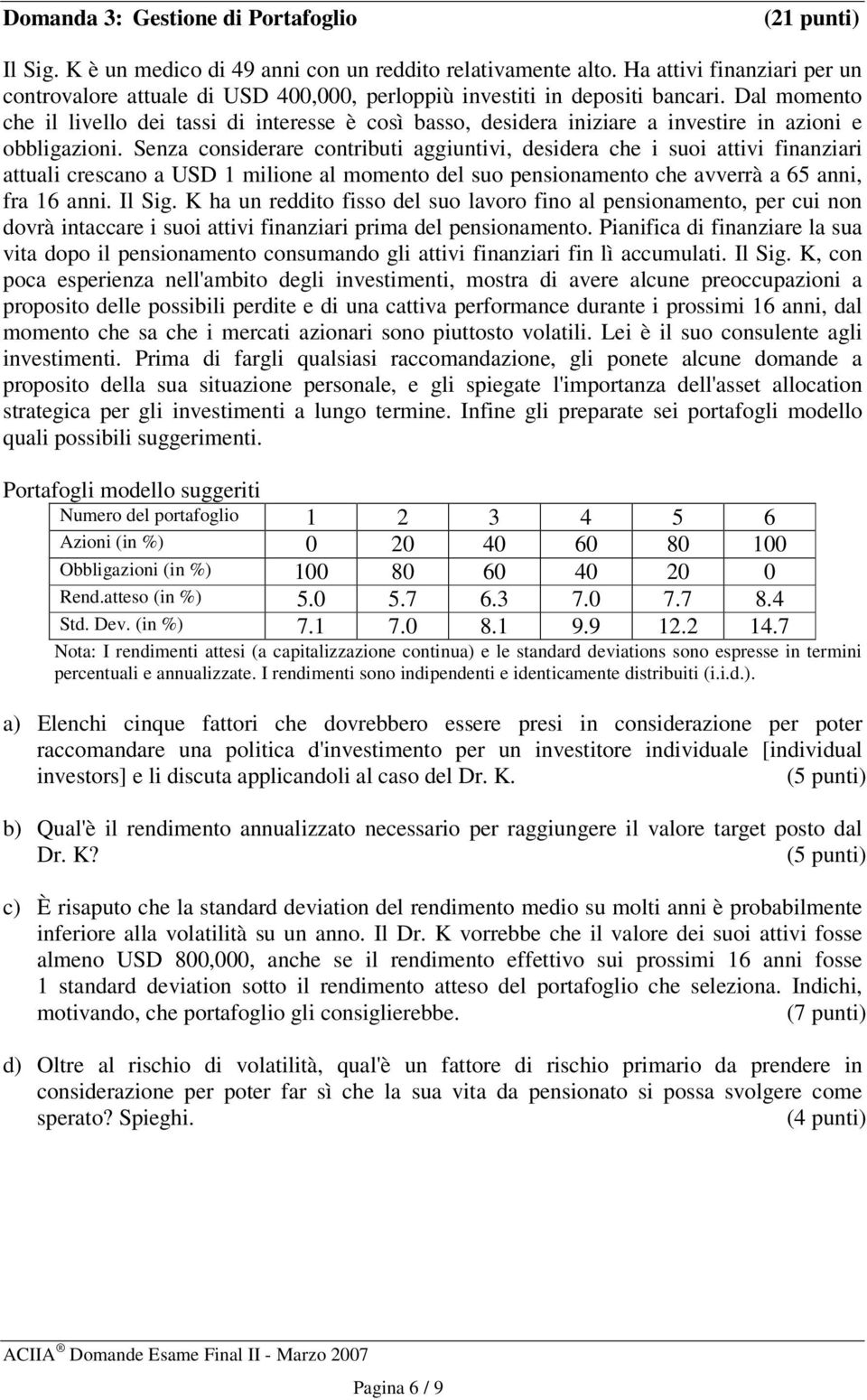 Dal momento che il livello dei tassi di interesse è così basso, desidera iniziare a investire in azioni e obbligazioni.