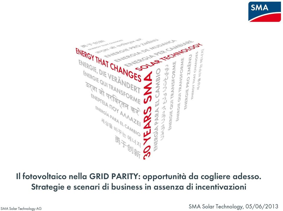 Strategie e scenari di business in