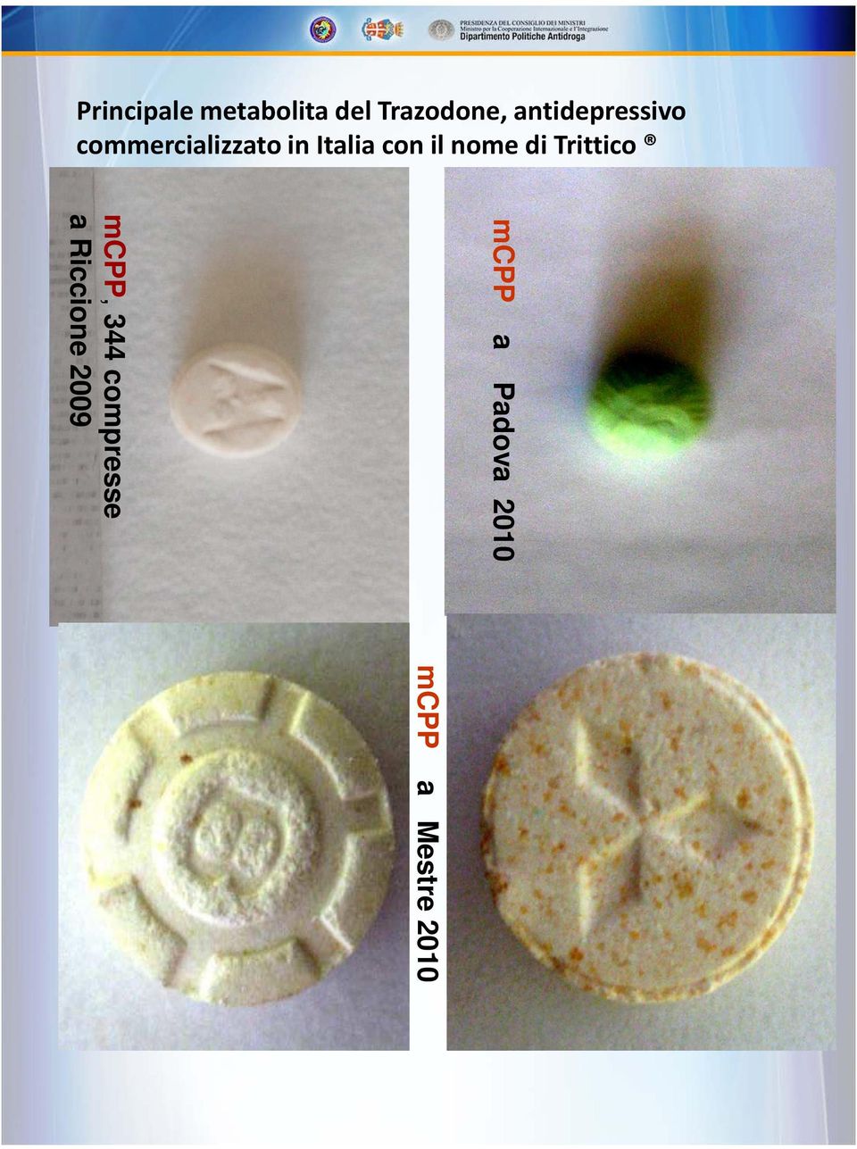 metabolita del Trazodone, antidepressivo