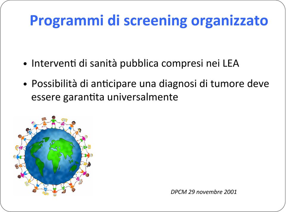 Possibilità di an2cipare una diagnosi di