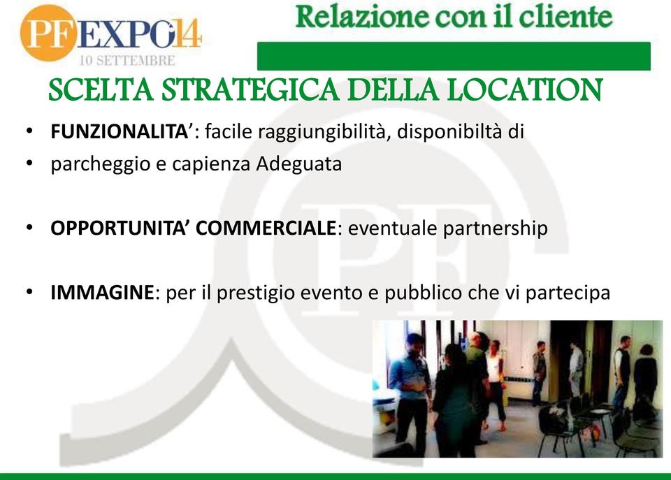 Adeguata OPPORTUNITA COMMERCIALE: eventuale partnership