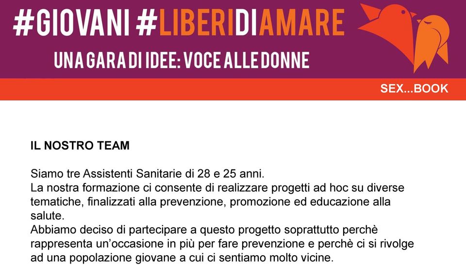 prevenzione, promozione ed educazione alla salute.