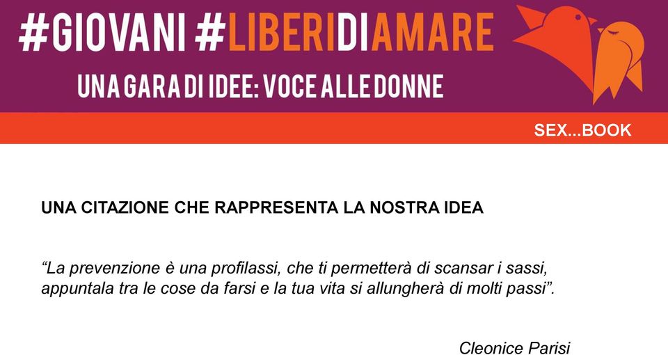 scansar i sassi, appuntala tra le cose da farsi e