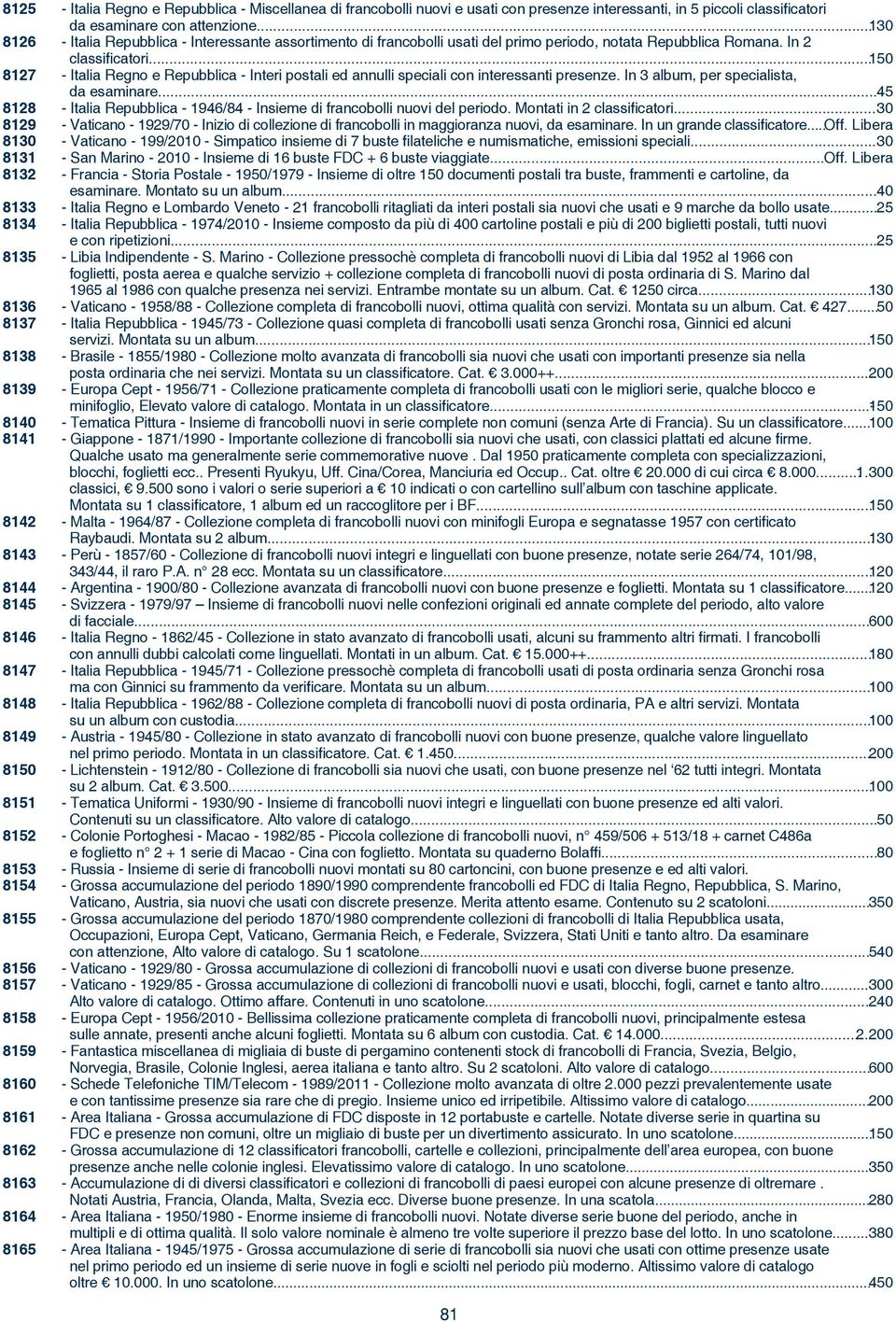 .. 130 - Italia Repubblica - Interessante assortimento di francobolli usati del primo periodo, notata Repubblica Romana. In 2 classificatori.