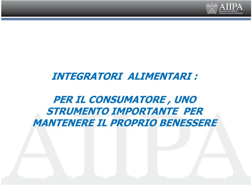 STRUMENTO IMPORTANTE PER