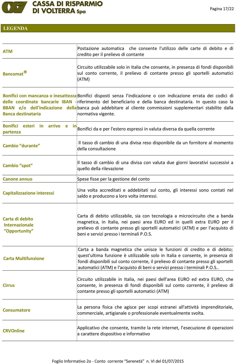 indicazione errata dei codici di delle coordinate bancarie IBAN riferimento del beneficiario e della banca destinataria.