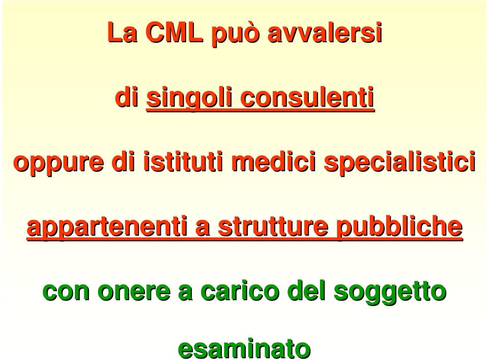 specialistici appartenenti a strutture