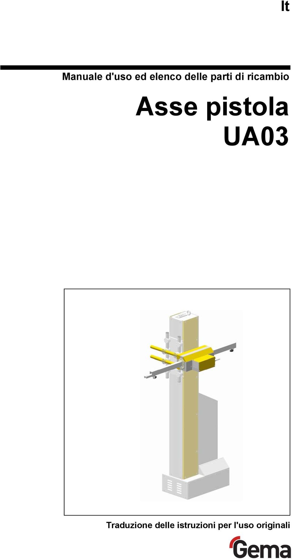 pistola UA03 Traduzione