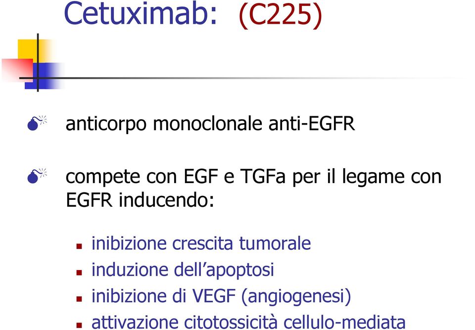 inibizione crescita tumorale induzione dell apoptosi