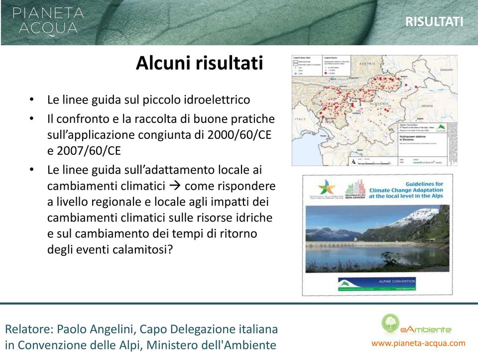 adattamento locale ai cambiamenti climatici come rispondere a livello regionale e locale agli