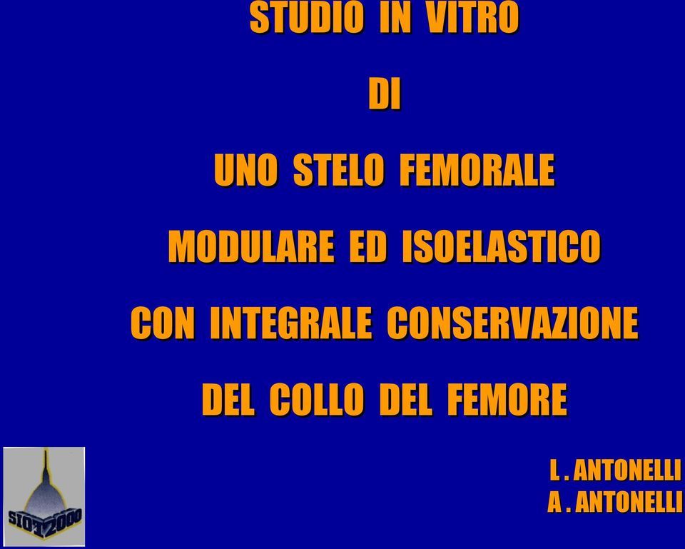 CON INTEGRALE CONSERVAZIONE DEL