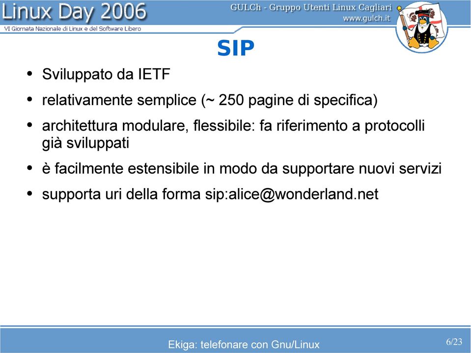 protocolli già sviluppati è facilmente estensibile in modo da