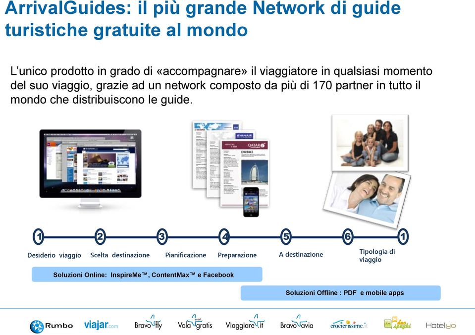 mondo che distribuiscono le guide.