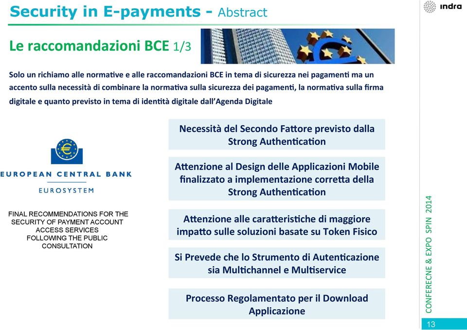 tà digitale dall Agenda Digitale Necessità del Secondo Fa1ore previsto dalla Strong Authen.ca.