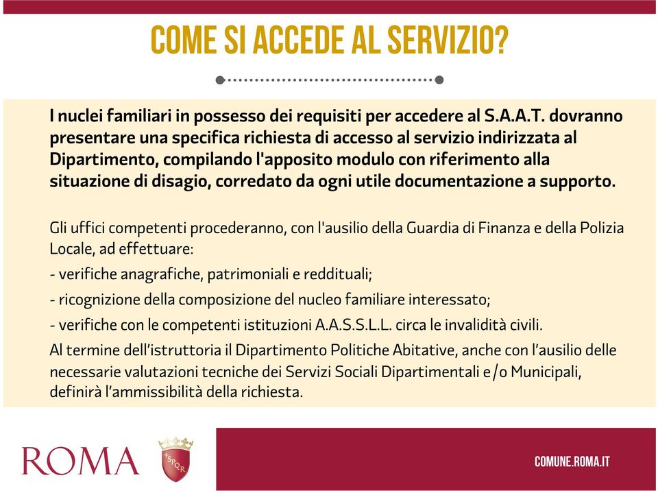 documentazione a supporto.