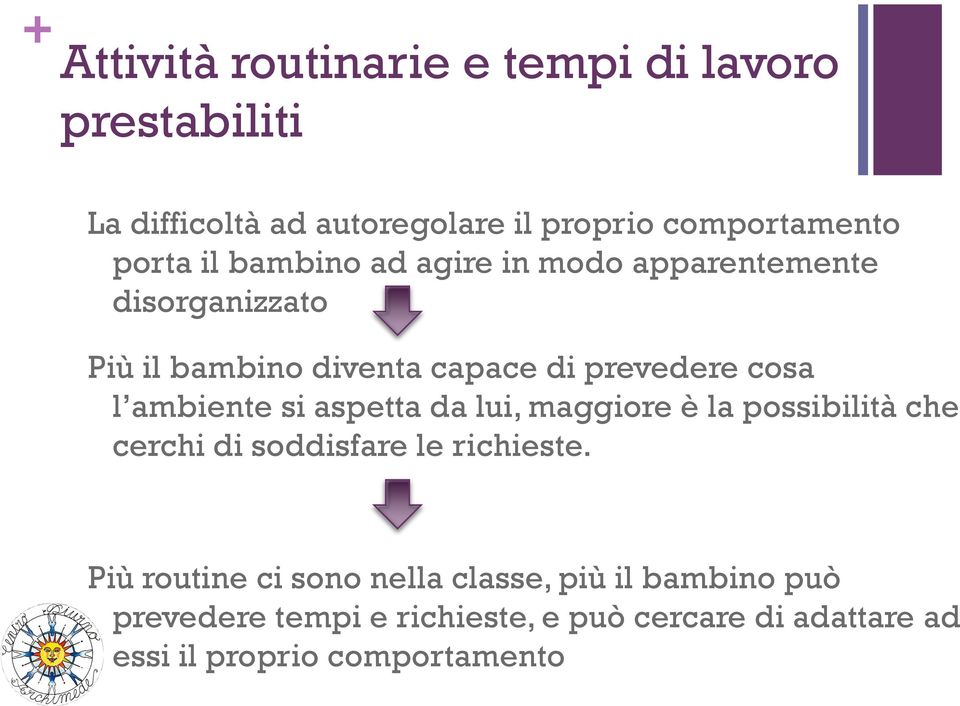 ambiente si aspetta da lui, maggiore è la possibilità che cerchi di soddisfare le richieste.