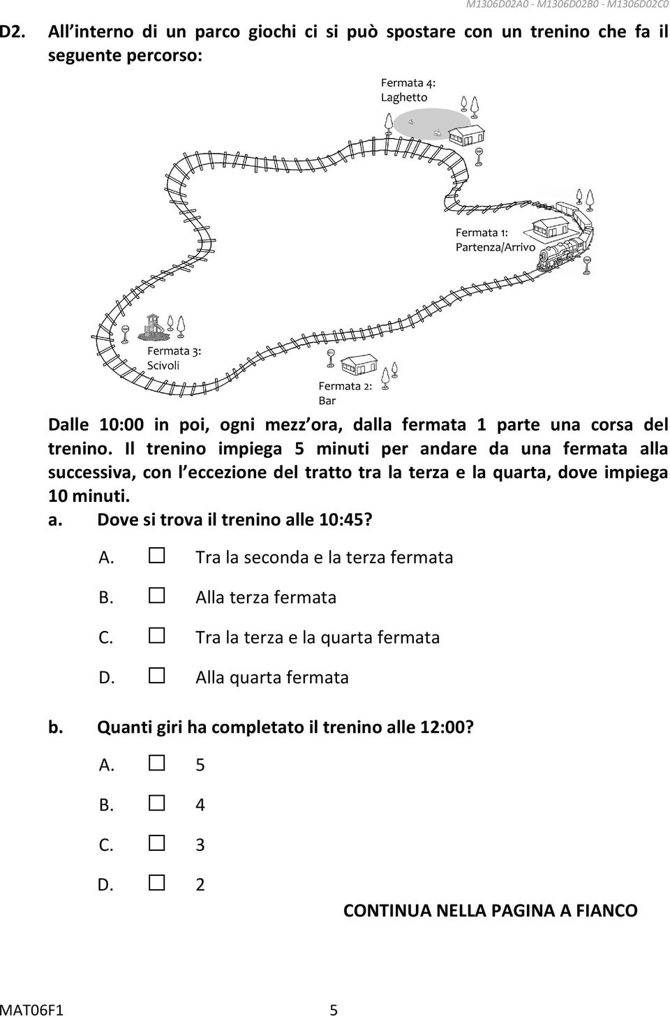 corsa del trenino.