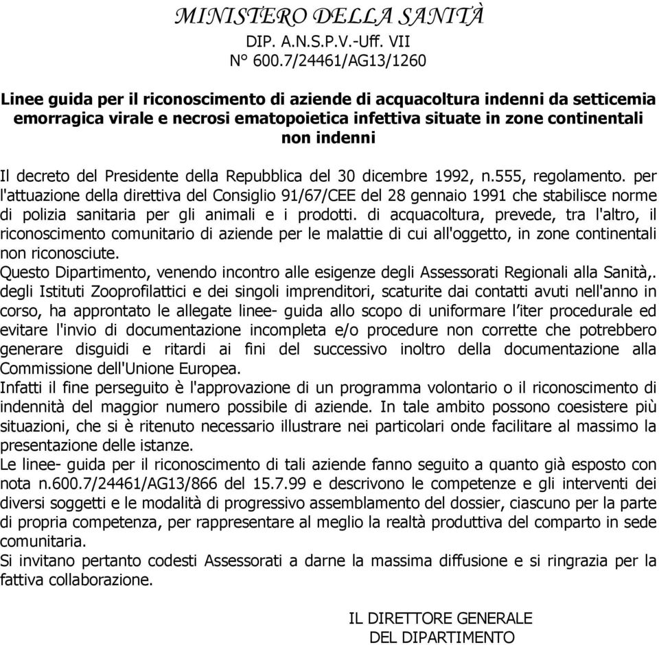 decreto del Presidente della Repubblica del 30 dicembre 1992, n.555, regolamento.