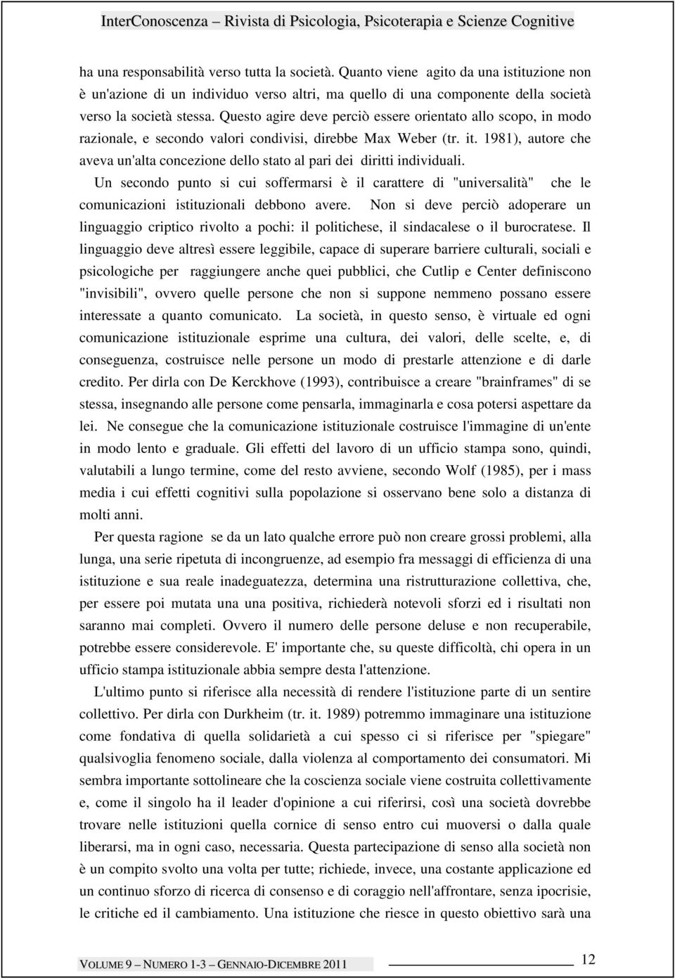 1981), autore che aveva un'alta concezione dello stato al pari dei diritti individuali.