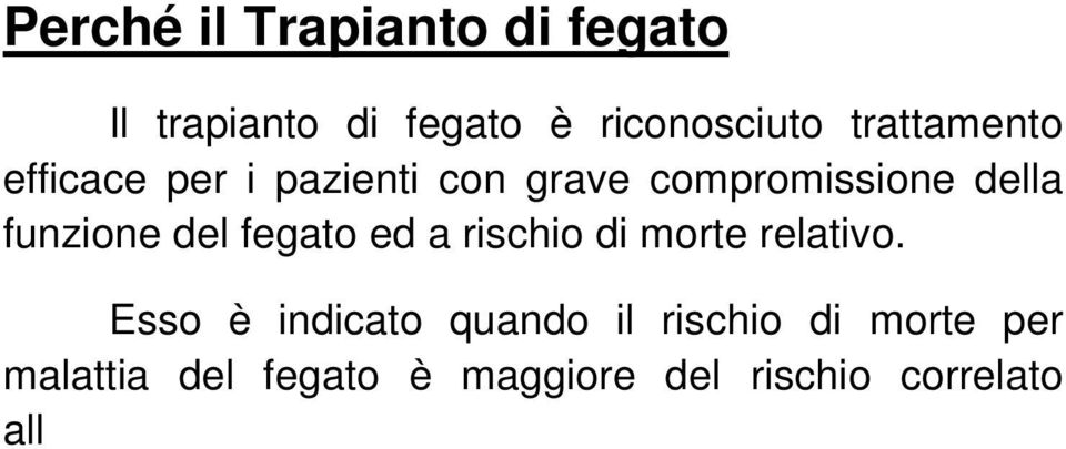 Esso può essere effettuato con organo intero o parziale da donatore in stato di morte cerebrale o, solo parziale, da donatore vivente. Chi siamo Il Dipartimento Emergenza Trapianti Or