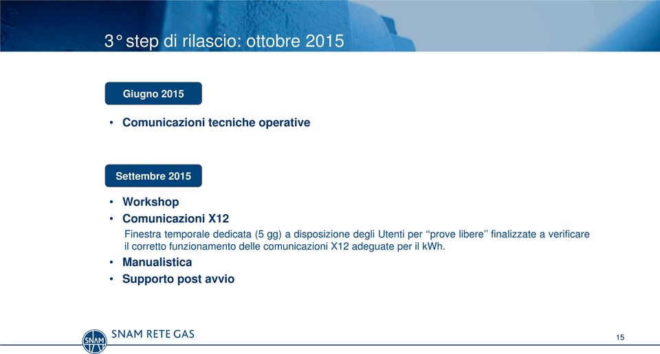 disposizione degli Utenti per prove libere finalizzate a verificare il corretto