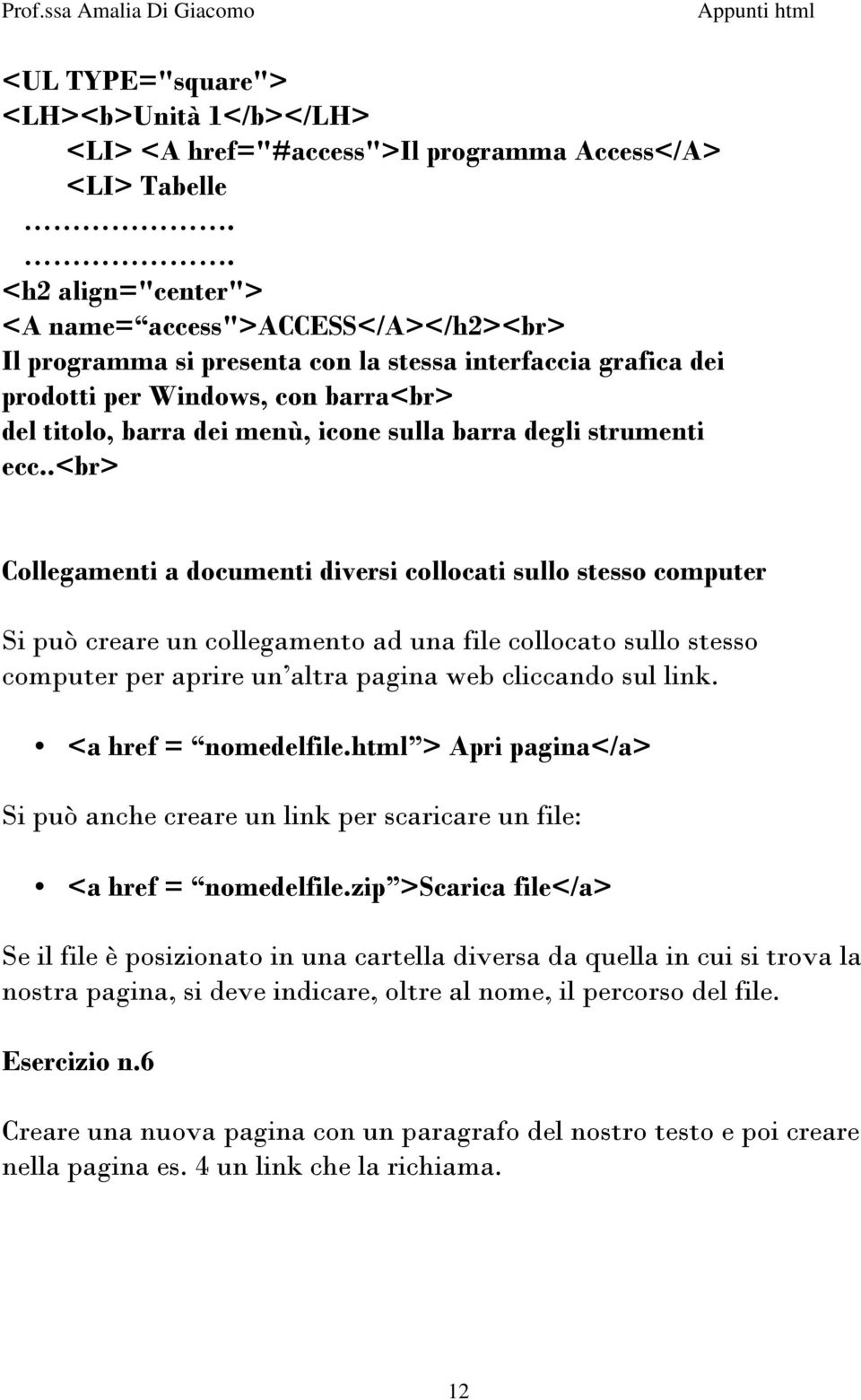 barra degli strumenti ecc.