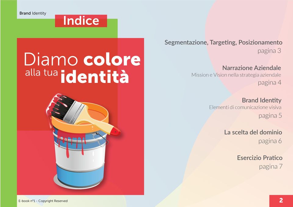 nella strategia aziendale pagina 4 Brand Identity Elementi di