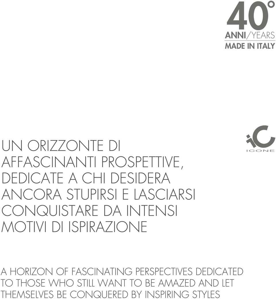 ISPIRZIONE brand of HORIZON OF FSINTING PERSPETIVES EITE TO THOSE