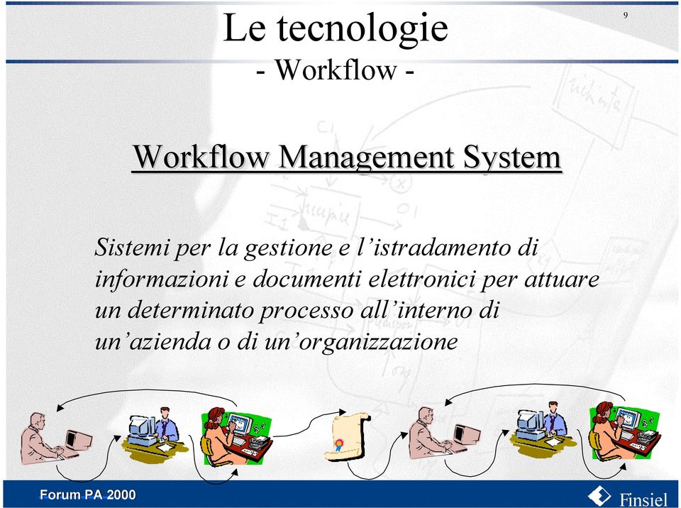 informazioni e documenti elettronici per attuare un