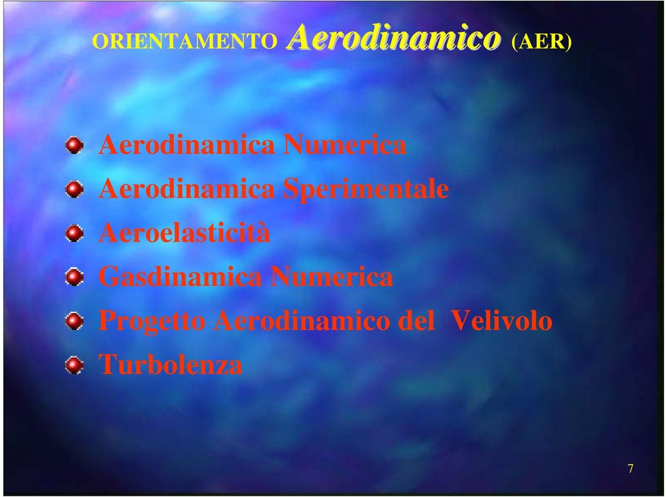 Sperimentale Aeroelasticità Gasdinamica