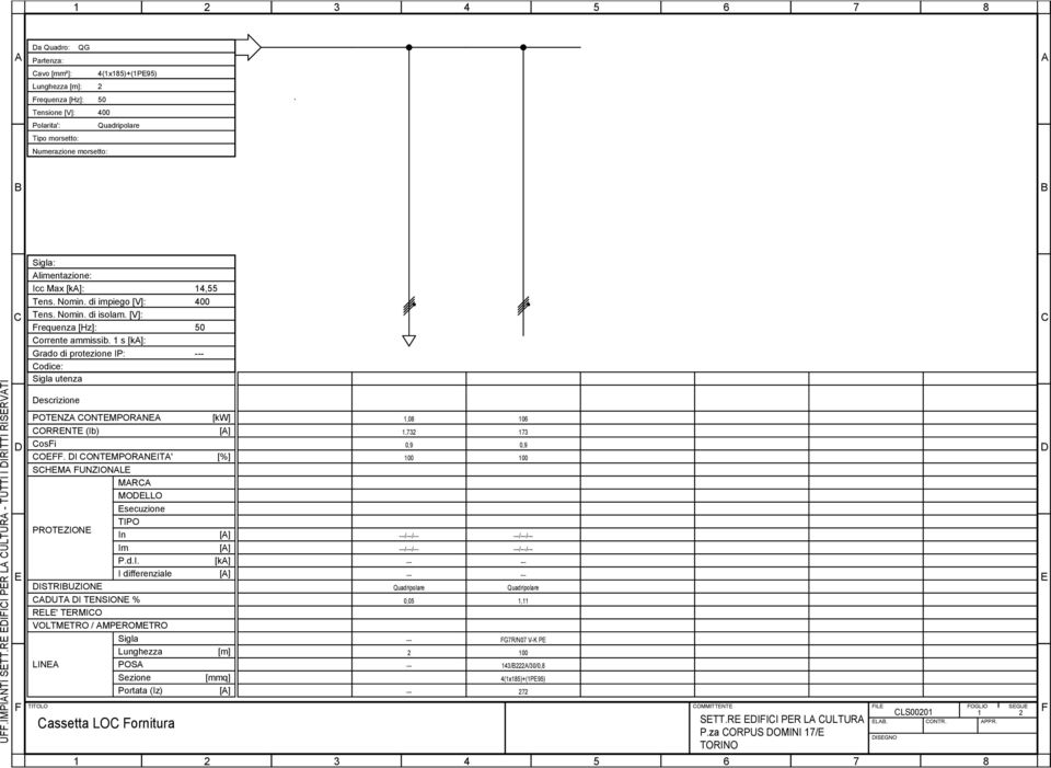 1 s [k]: odice: escrizione POTNZ ONTMPORN ORRNT (Ib) osi O.